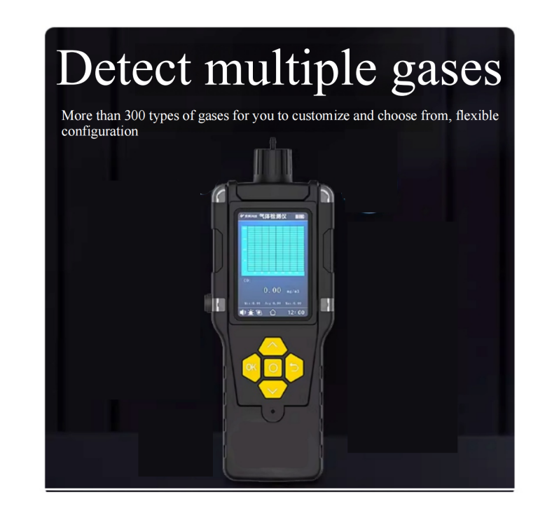 Handheld particle PM2.510 detector